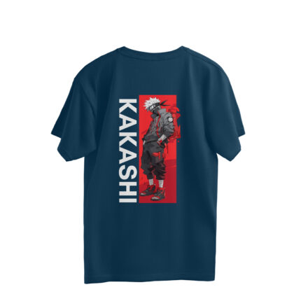 Kakashi Naruto Anime Oversized Tees - Image 10