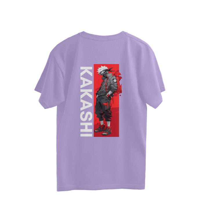 Kakashi Naruto Anime Oversized Tees - Image 8