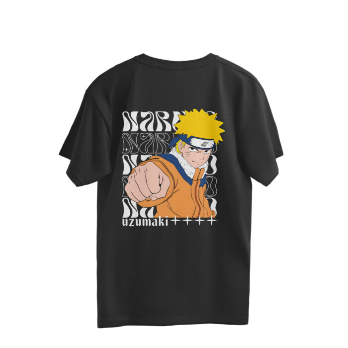 Exclusive Naruto Anime Oversized Tees - Image 2