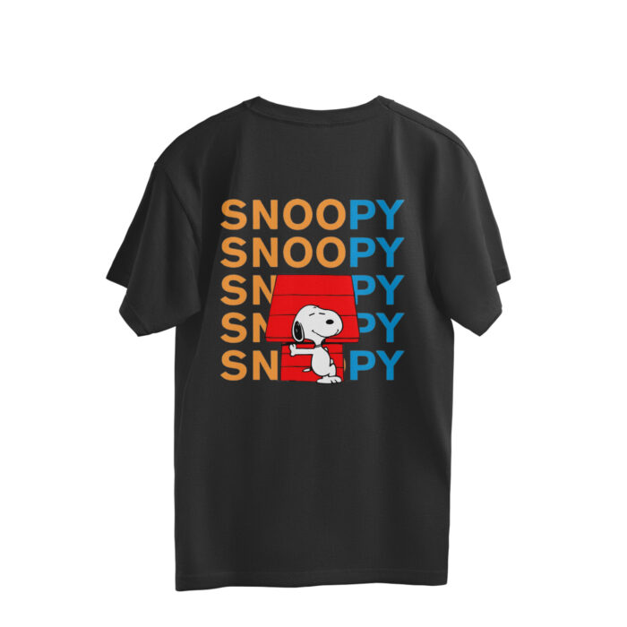 Men's : Snoopy Oversized Tees - Image 4