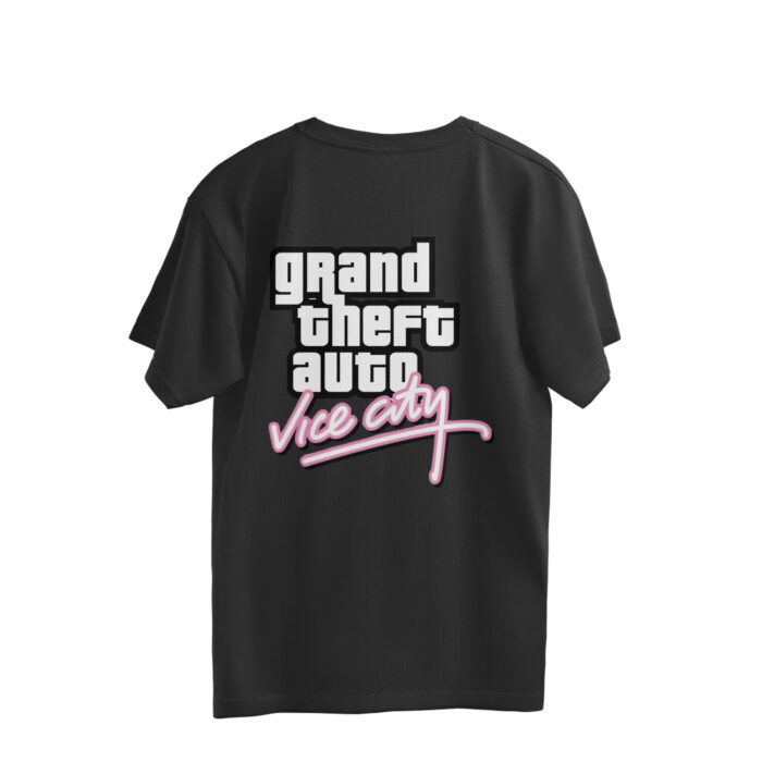 Men's : Grand Theft Auto (GTA) Oversized Tees - Image 8