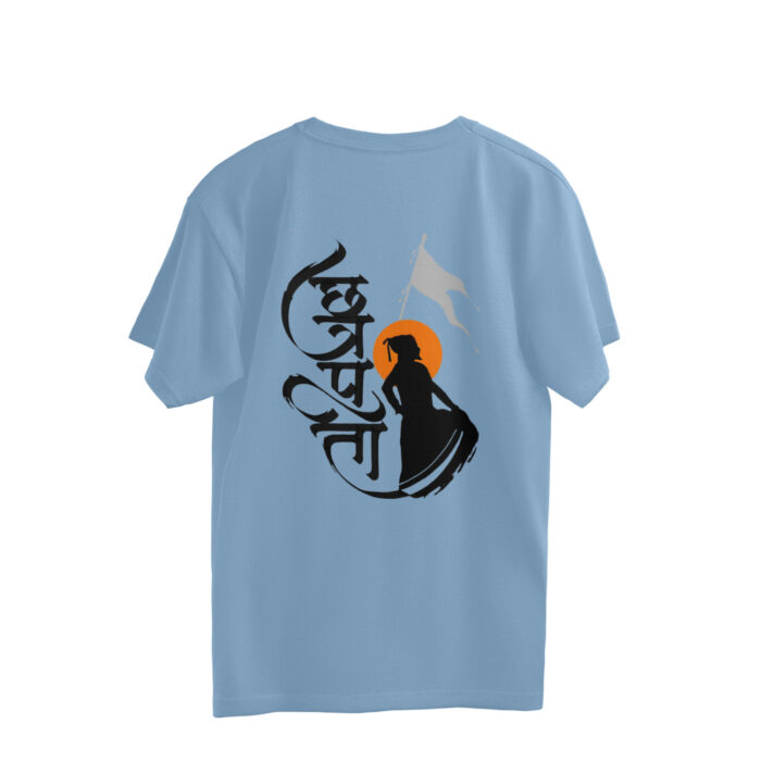 Men's : Chhatrapati Shivaji Maharaj Oversized Tees - Image 2