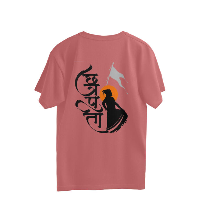 Men's : Chhatrapati Shivaji Maharaj Oversized Tees - Image 4