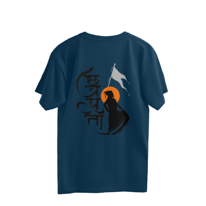 Men's : Chhatrapati Shivaji Maharaj Oversized Tees - Image 8