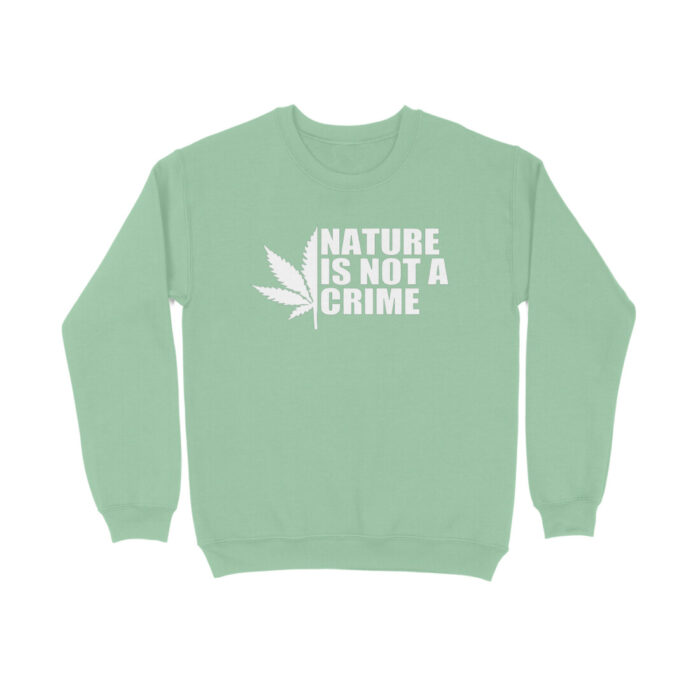 Nature is not crime x Tripping Sweatshirt - Image 5