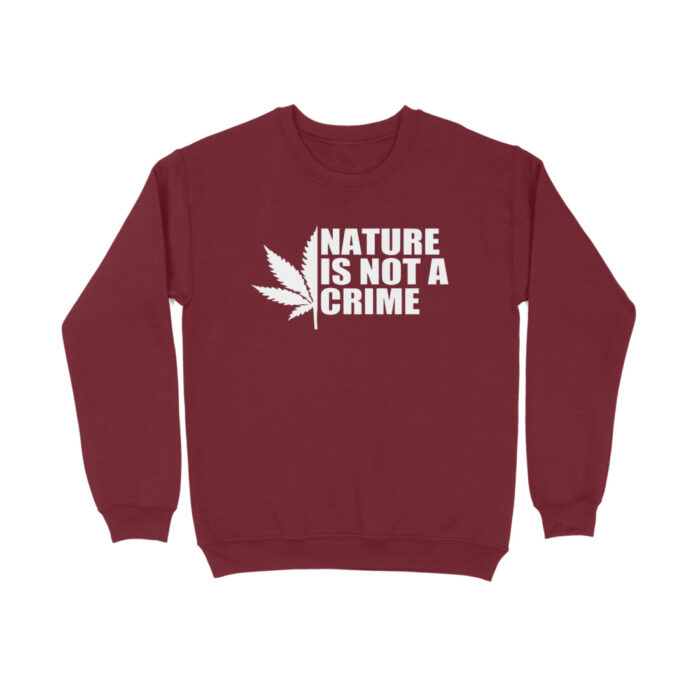 Nature is not crime x Tripping Sweatshirt - Image 7