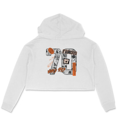 Women’s : 70's Crop Hoodie - Image 4
