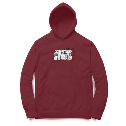 Men's Anime : Naruto Jiraiya Hoodie - Image 5