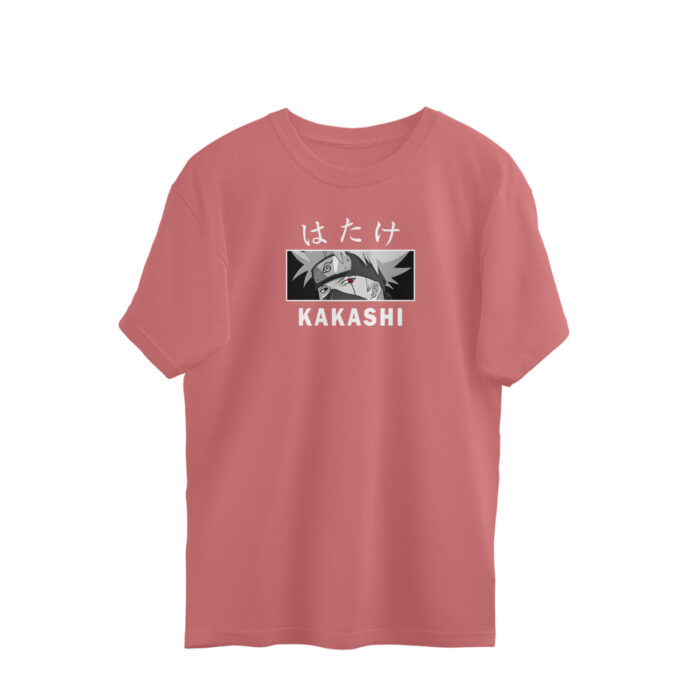 Kakashi Naruto Anime Oversized Tees - Image 5