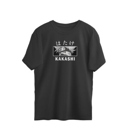 Kakashi Naruto Anime Oversized Tees - Image 3