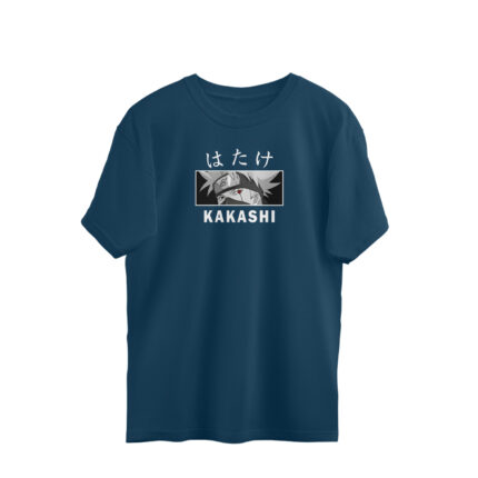 Kakashi Naruto Anime Oversized Tees - Image 9