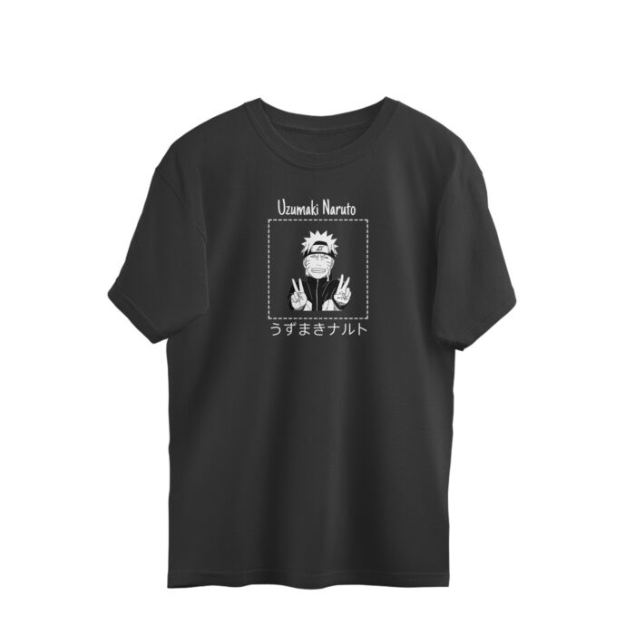 Exclusive Naruto Anime Oversized Tees - Image 1