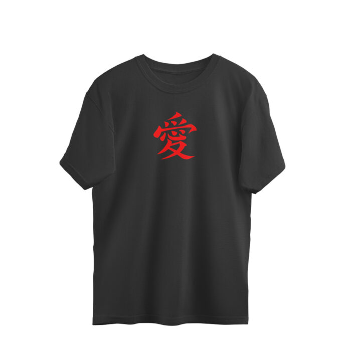 Gaara Naruto Anime Oversized Tees - Image 1