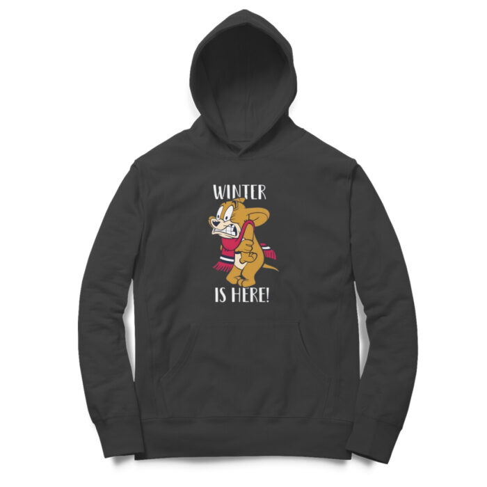 Men's : Winter is here Hoodie - Image 1