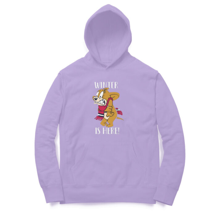 Men's : Winter is here Hoodie - Image 2