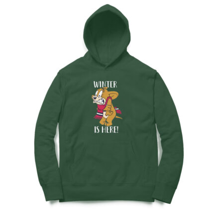 Men's : Winter is here Hoodie - Image 6