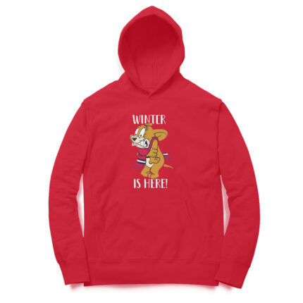 Men's : Winter is here Hoodie - Image 7