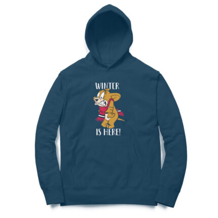 Men's : Winter is here Hoodie - Image 5