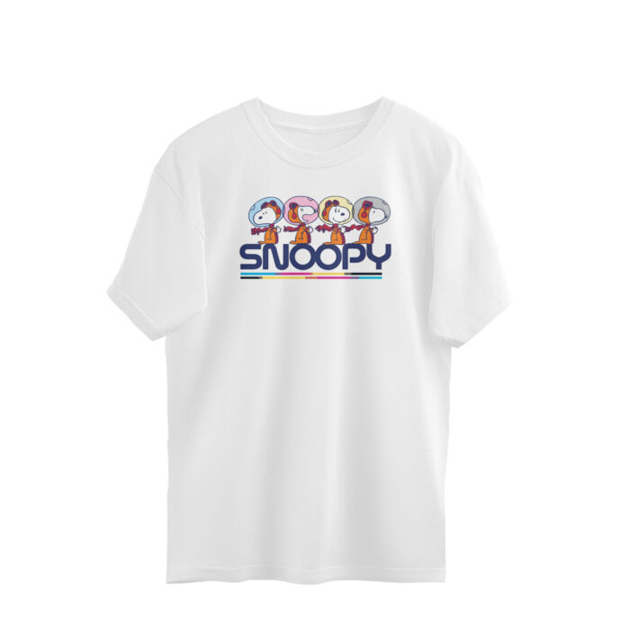 Men's : Snoopy Oversized Tees - Image 5