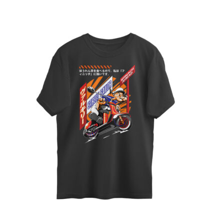 Men's : Popeye Super Sailor Oversized Tees