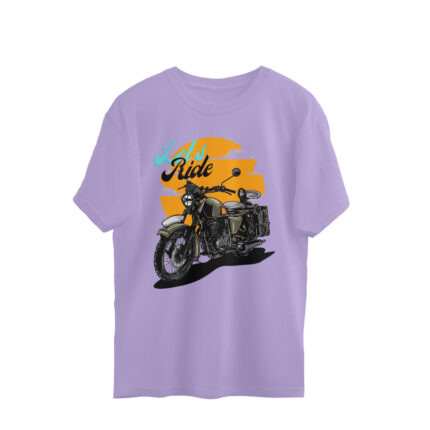 Men's : Let's Ride Oversized Tees - Image 3