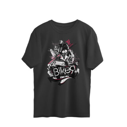 Men's : Bikers Oversized Tees - Image 5
