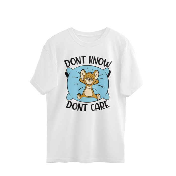 Men's : Jerry Don't Care Oversized Tees - Image 4