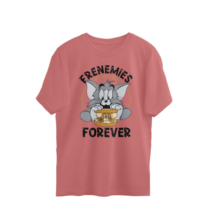 Men's : Frenemies Tom & Jerry Oversized Tees - Image 2