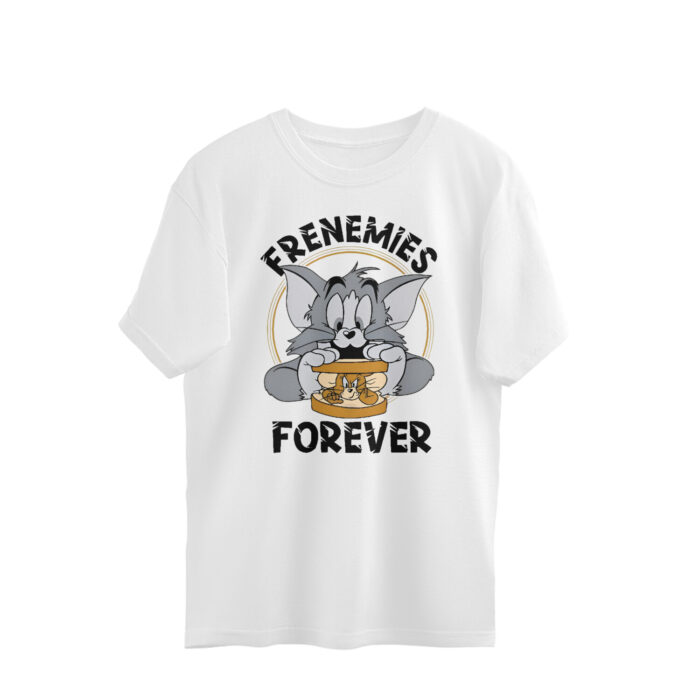 Men's : Frenemies Tom & Jerry Oversized Tees - Image 5