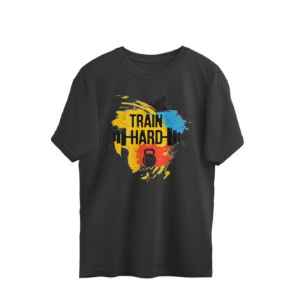 Men's : Train Hard Oversized Tees