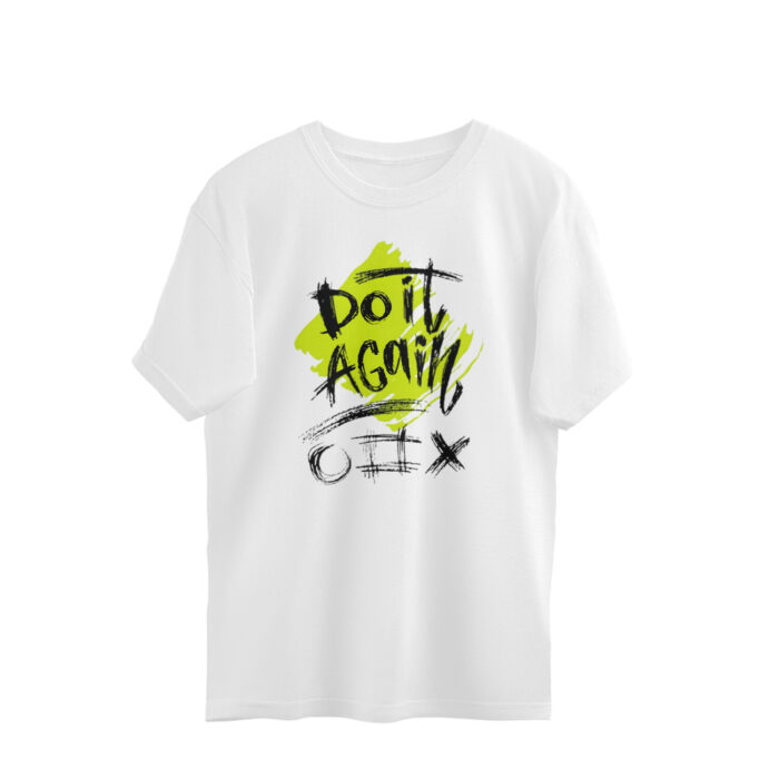 Men's : Do It Again Oversized Tees - Image 3