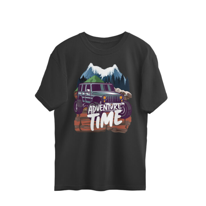 Men's : Adventure Time Oversized Tees - Image 1