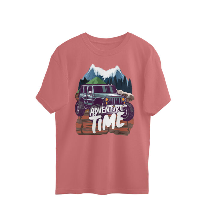 Men's : Adventure Time Oversized Tees - Image 2