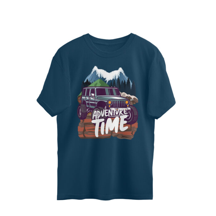 Men's : Adventure Time Oversized Tees - Image 4