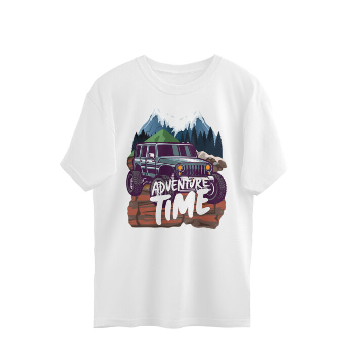 Men's : Adventure Time Oversized Tees - Image 5