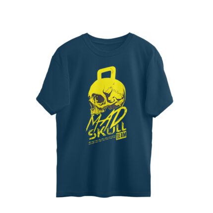 Men's : Mad Skull Oversized Tees - Image 3