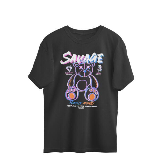 Men's : Savage Oversized Tees - Image 1