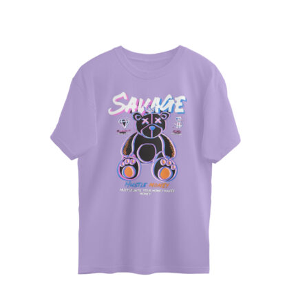 Men's : Savage Oversized Tees - Image 2