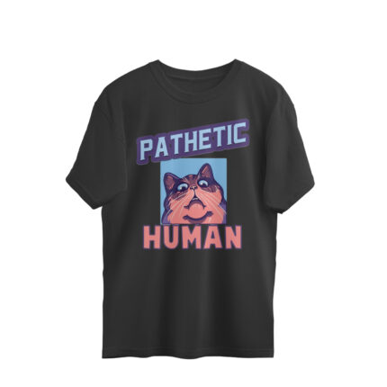 Men's : Pathetic Human Oversized Tees - Image 2
