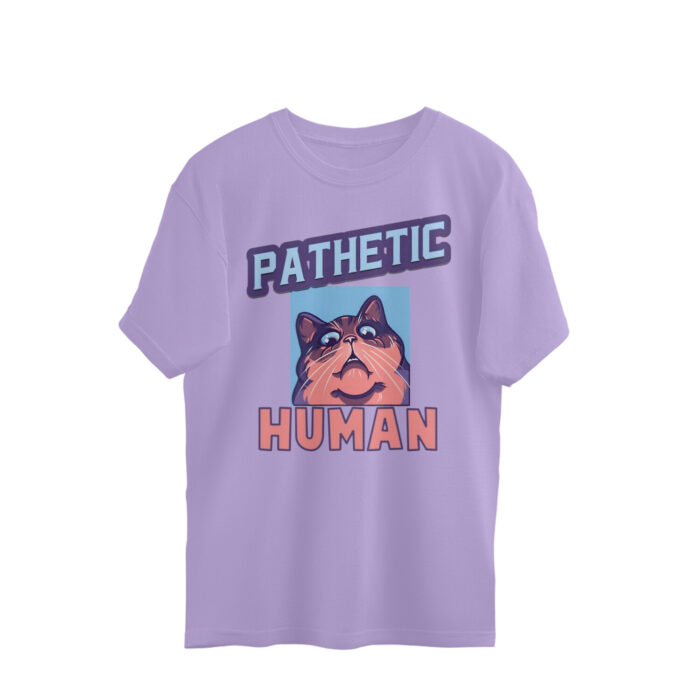 Men's : Pathetic Human Oversized Tees - Image 4