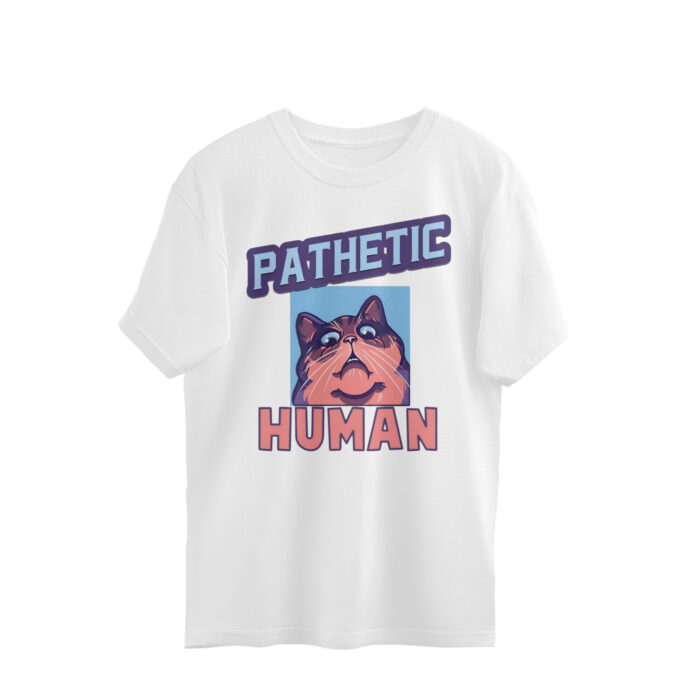 Men's : Pathetic Human Oversized Tees - Image 6