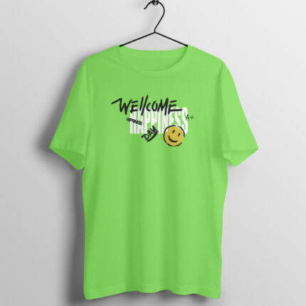 Men's : Welcome Happiness T-shirt - Image 2
