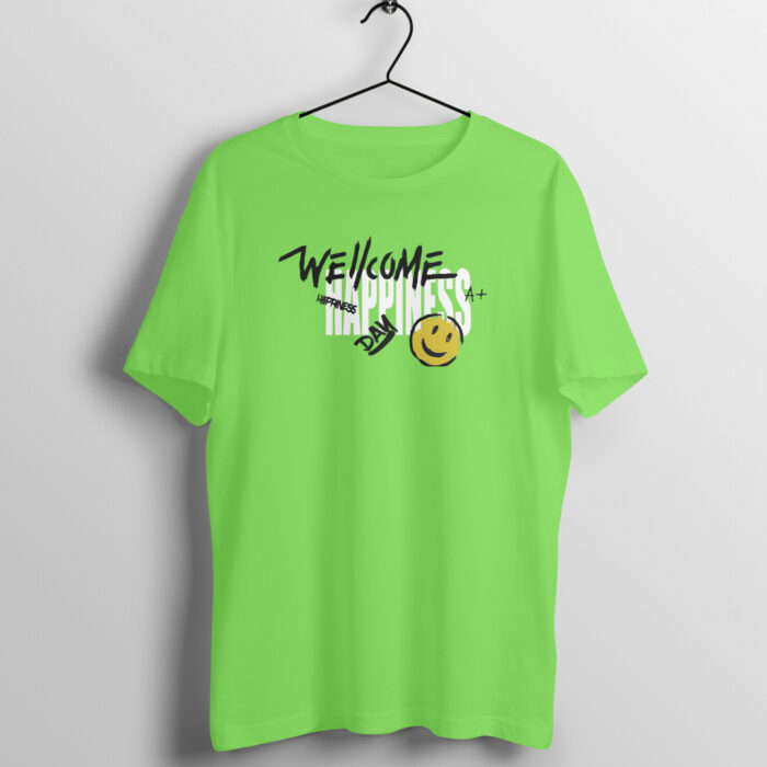 Men's : Welcome Happiness T-shirt - Image 2