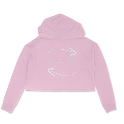Women's : Karma Crop Hoodies - Image 4
