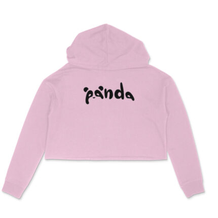 Women's : Panda Crop Hoodies - Image 5