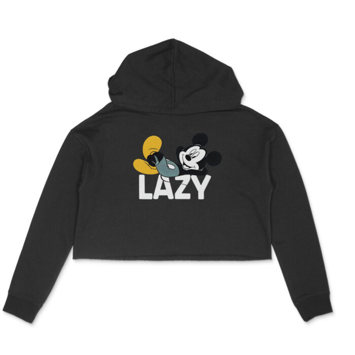 Women's : Lazy Crop Hoodies - Image 1