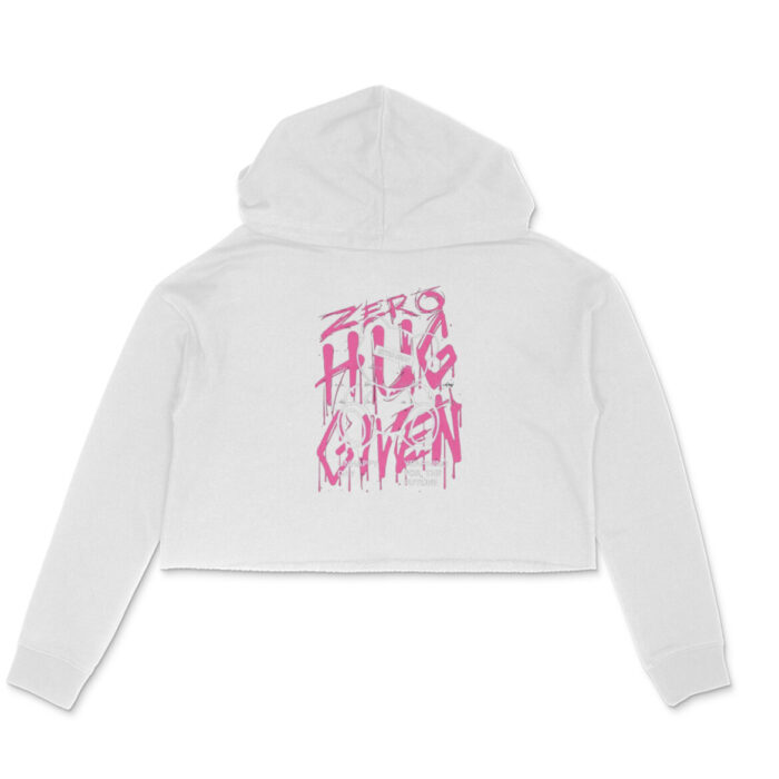 Women's : Zero Hug Given Crop Hoodies - Image 1