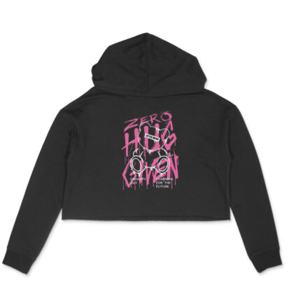 Women's : Zero Hug Given Crop Hoodies - Image 2