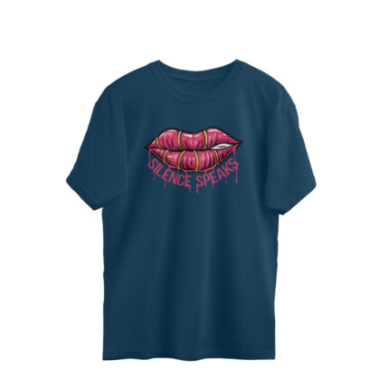 Women's : Silence Speaks Oversized Tees