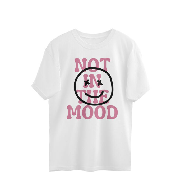 Women's : Not in Mood Oversized Tees - Image 2
